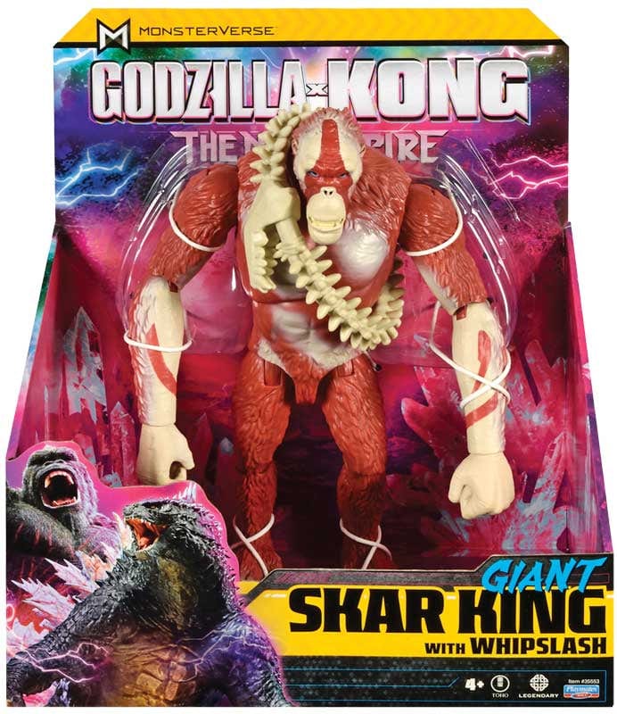 Action Figures Godzilla x Kong il Nuovo Impero, Personaggio Gigante Skar King da 30cm Godzilla x Kong il Nuovo Impero, Personaggio Gigante Skar King 30cm