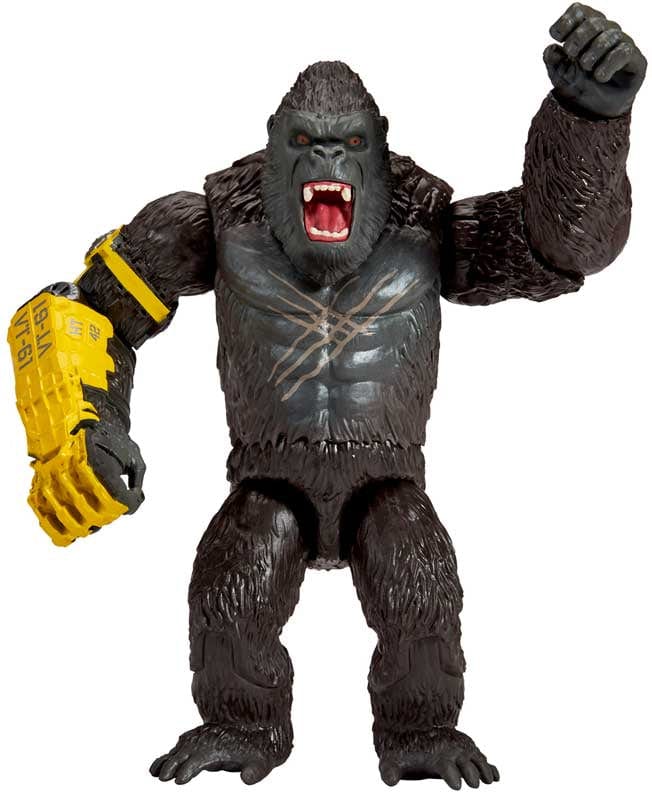 Action Figures Godzilla x Kong il Nuovo Impero, Kong con Guanto Beast 15cm