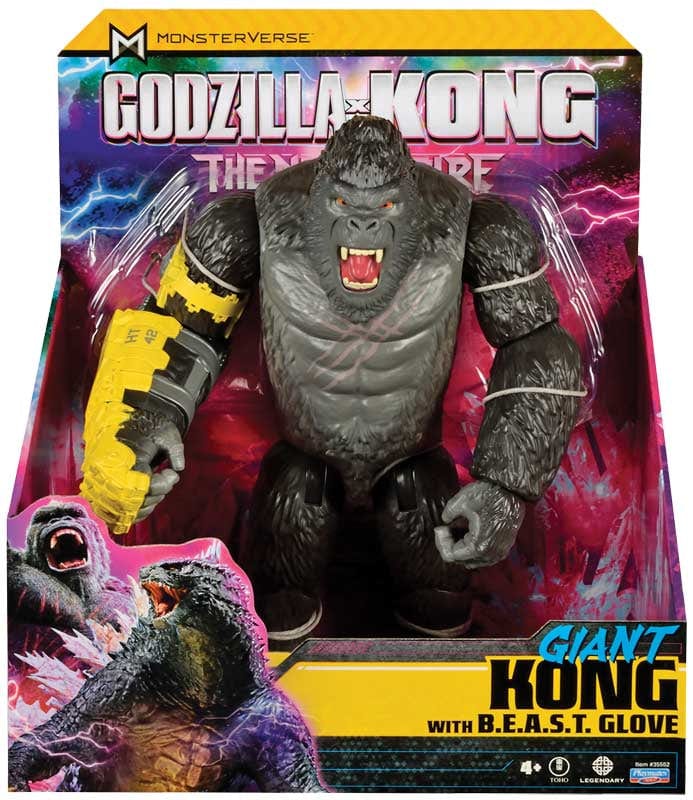 Action Figures Godzilla x Kong il Nuovo Impero, Personaggio Gigante King Kong da 30cm