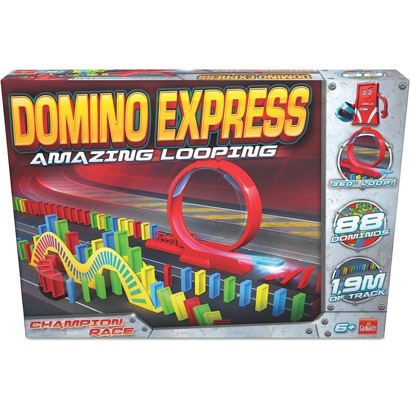 Giocattoli Gioco Domino Express Amazing Looping - GOLIATH