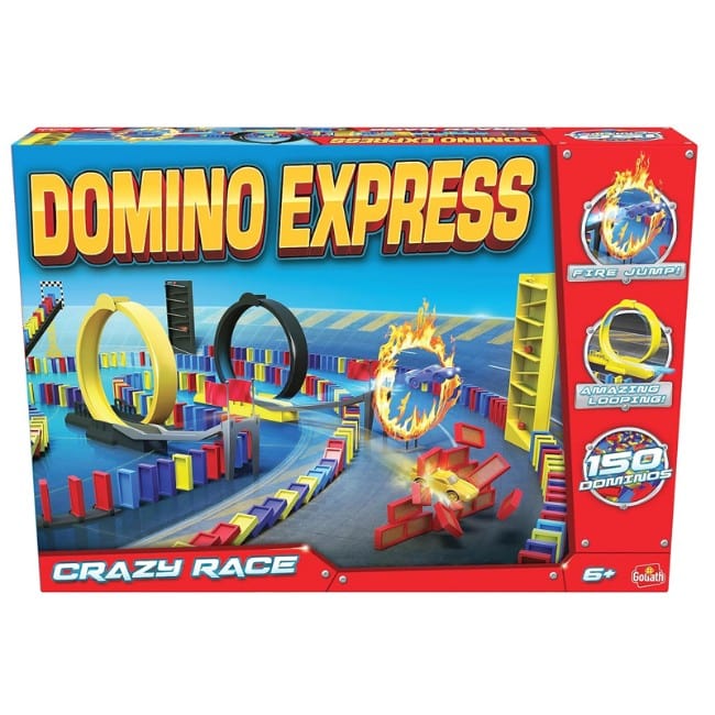 Giocattoli Gioco Domino Express Crazy Race - GOLIATH