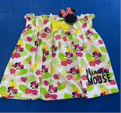 Abbigliamento Gonna Minnie Mouse con Fiocco in Vita Gonna Minnie Mouse con Fiocco in Vita