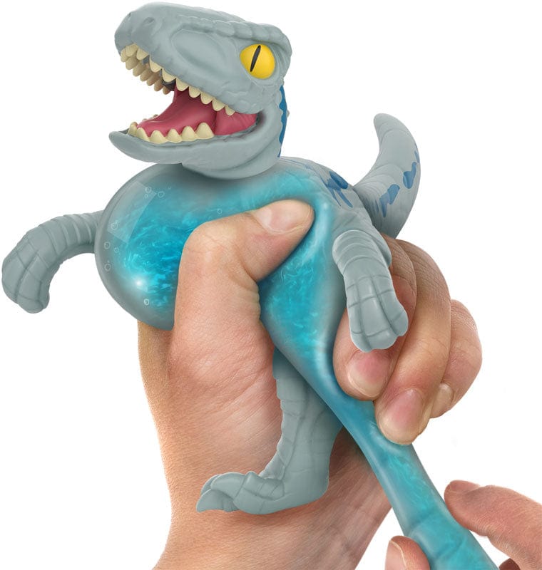 Giocattoli Goo Jit Zu Jurassic World Blue, Dinosauro Allungabile