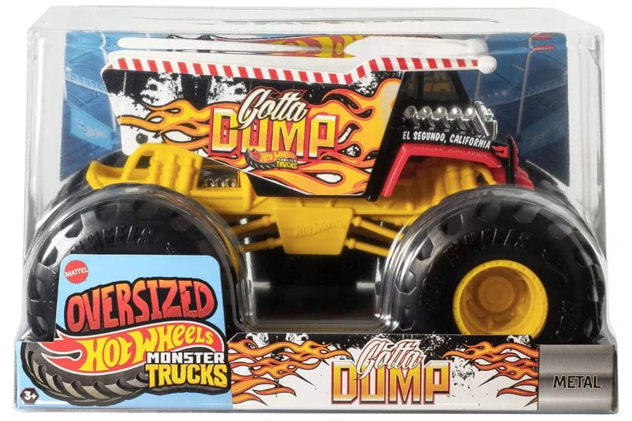 macchinine Hot Wheels Monster Truck Grande 1:24 Hot Wheels Monster Truck Grande, Macchina Gigante