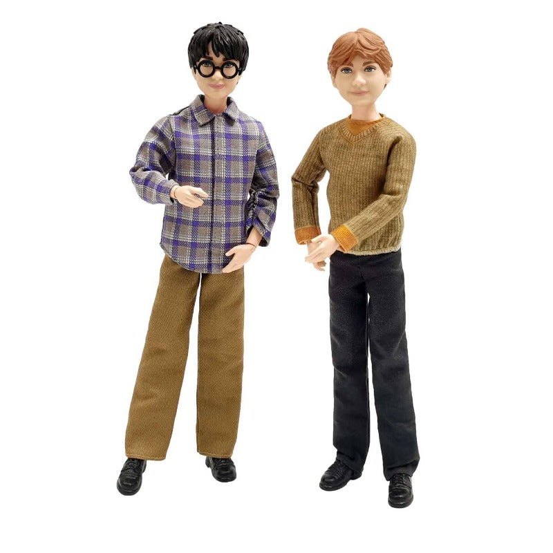 Bambole, playset e giocattoli Harry Potter Auto Volante con Harry e Ron