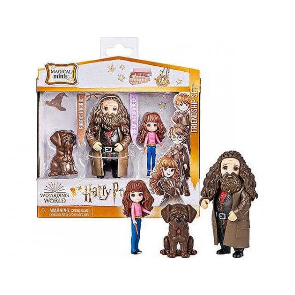 Bambole Harry Potter Hermione e Hagrid Set Amicizia