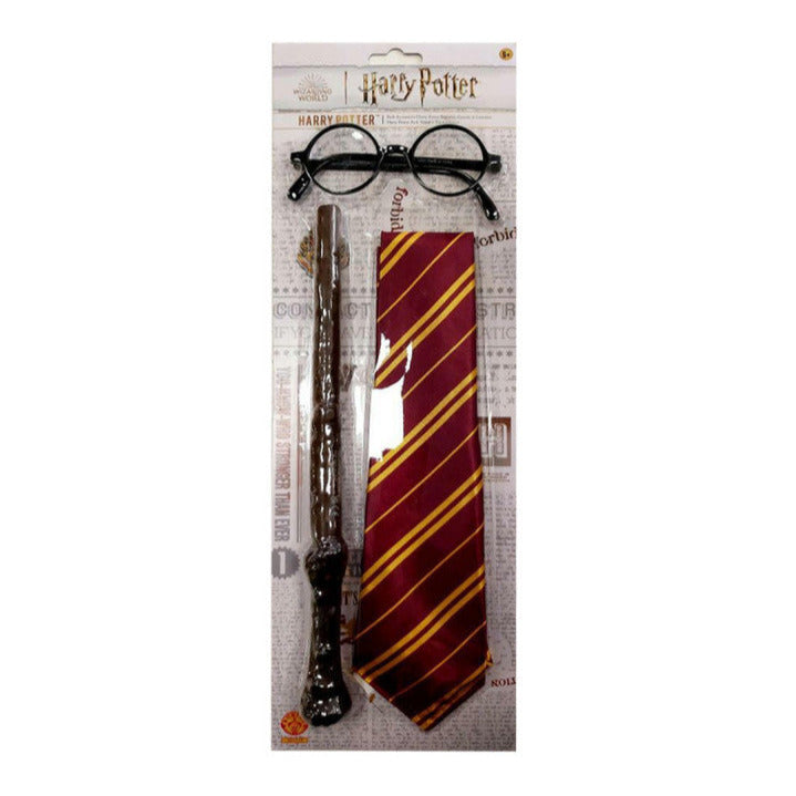 Costume Carnevale Harry Potter set Accessori Travestimento Carnevale