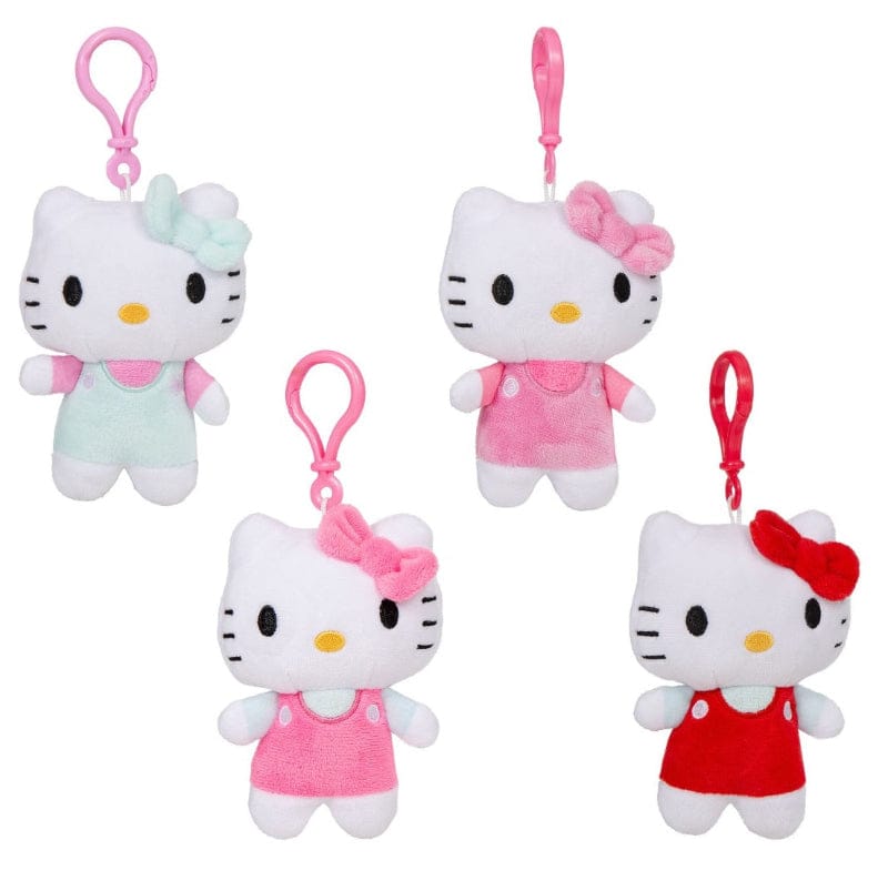 peluche Hello Kitty Peluche Portachiavi da 12cm Hello Kitty Peluche Portachiavi da 12cm