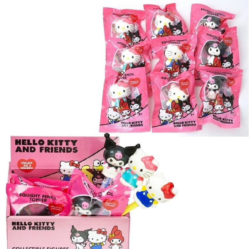 Bambole, playset e giocattoli Hello Kitty Topper Pen, Personaggi Squishy Hello Kitty Topper Pen, Personaggi Squishy