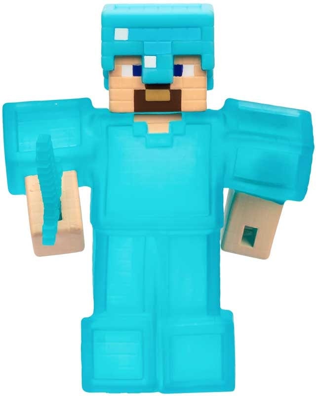 Action figure Minecraft Personaggio Steve Allungabile Squishy Minecraft Personaggio Steve Allungabile Squishy