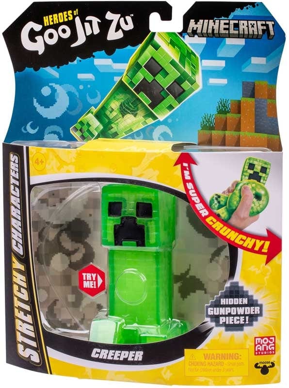 Action figure Minecraft Personaggio Creeper Allungabile Squishy Minecraft Personaggio Creeper Allungabile Squishy