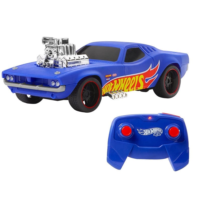 Giocattoli telecomandati Macchina Telecomandata Rodger Dodger in scala 1:16 con batteria integrata - Hot Wheels Macchina Telecomandata Rodger Dodger in scala 1:16 con batteria integrata - Hot Wheels