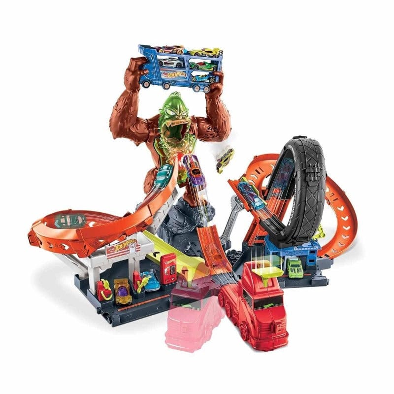 macchinine Hot Wheels Playset Assalto del Gorilla - GTT94