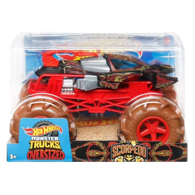 macchinine Hot Wheels Monster Truck Grande 1:24 Hot Wheels Monster Truck Grande, Macchina Gigante