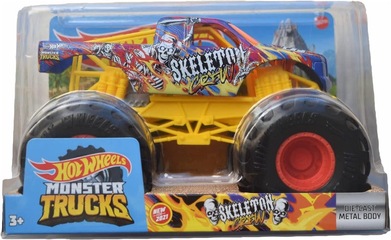 macchinine Hot Wheels Monster Truck Grande 1:24 Hot Wheels Monster Truck Grande, Macchina Gigante