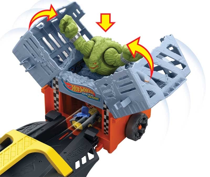 Batwheels Hot Wheels Camion Trasformabile in Pista Raceverse Batman Hot Wheels Camion Trasformabile in Pista Raceverse Batman