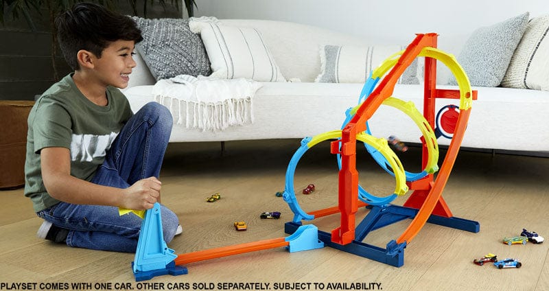 macchinine Hot Wheels Track Builder, Pista Vortice Estremo