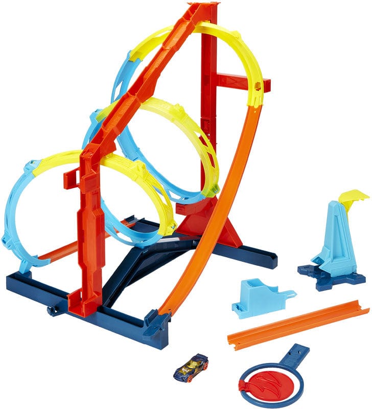 macchinine Hot Wheels Track Builder, Pista Vortice Estremo