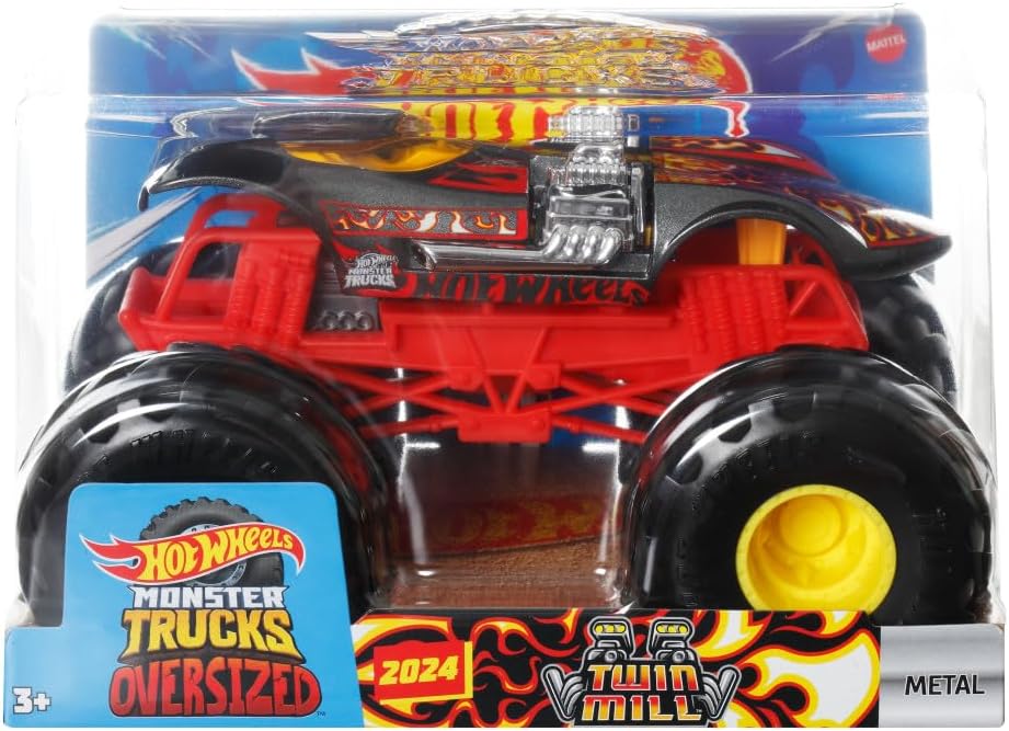 macchinine Hot Wheels Monster Truck Grande 1:24 Hot Wheels Monster Truck Grande, Macchina Gigante