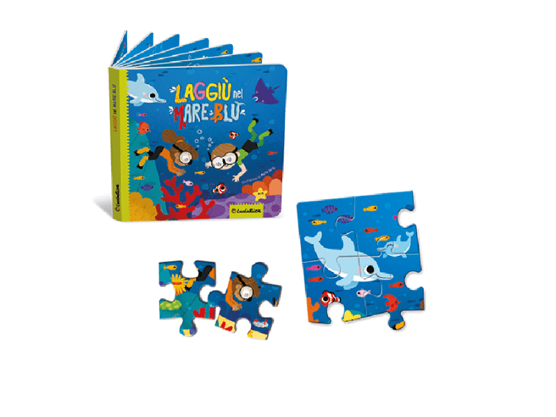 Giocattoli educativi I Libri gioco di Ludattica, Laggiù nel mare blu