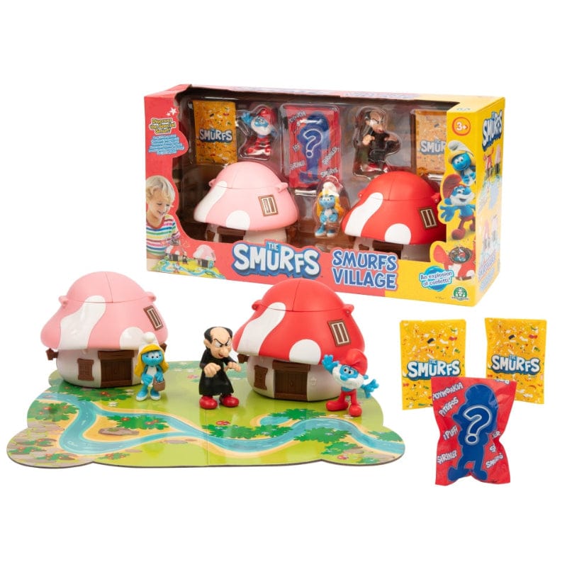 Bambole, playset e giocattoli I Puffi playset Villaggio dei Puffi Giochi Preziosi I Puffi playset Villaggio dei Puffi Giochi Preziosi