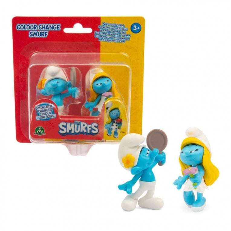 Giochi Preziosi I Puffi set 2 personaggi da 5 cm cambia colore Giochi Preziosi I Puffi set 2 personaggi da 5 cm cambia colore