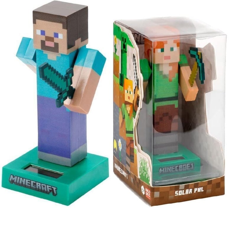 Action Figures Minecraft  Personaggio con Movimento delle Braccia ad energia solare Minecraft  Personaggio con Movimento delle Braccia ad energia solare