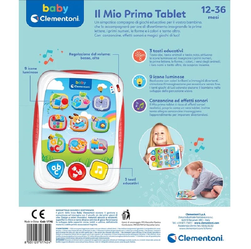 Baby Clementoni Baby Clementoni Il Mio Primo Tablet 17742