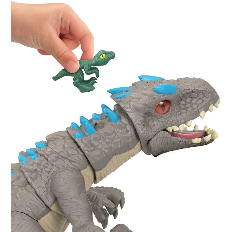 dinosauri Jurassic World Ferocissimo Indominus Rex - Imaginext Jurassic World Gigantosaurus Super Colossale, Dinosauro