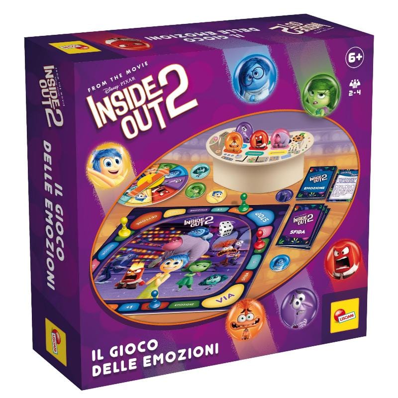 Giochi di società Inside Out 2 il Gioco delle Emozioni - Lisciani