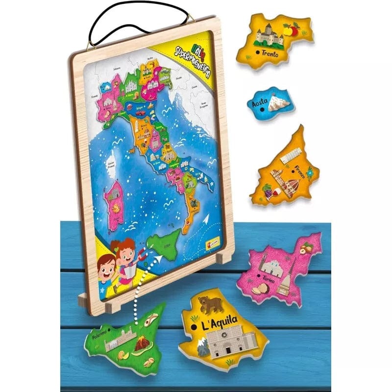 Giocattoli educativi Lisciani I'm a Genius Italia Super Magnetica