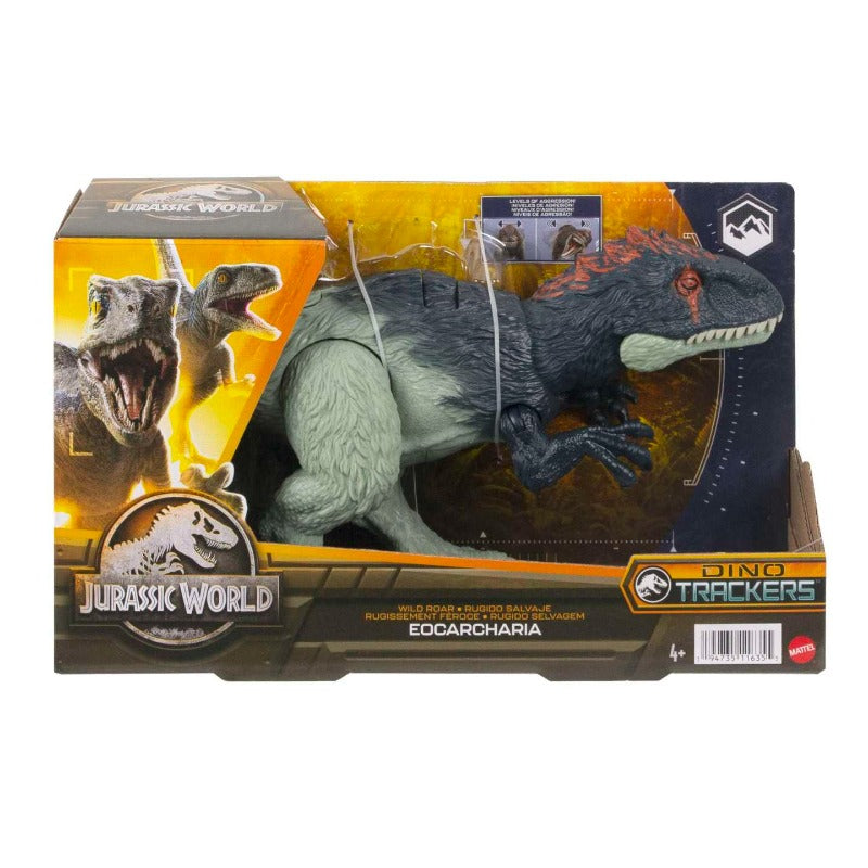 dinosauri Dinosauri Giocattolo Jurassic World Ruggito Selvaggio con Suoni Dinosauri Jurassic World, Attacco Ruggente - HDX17 - The Toys Store