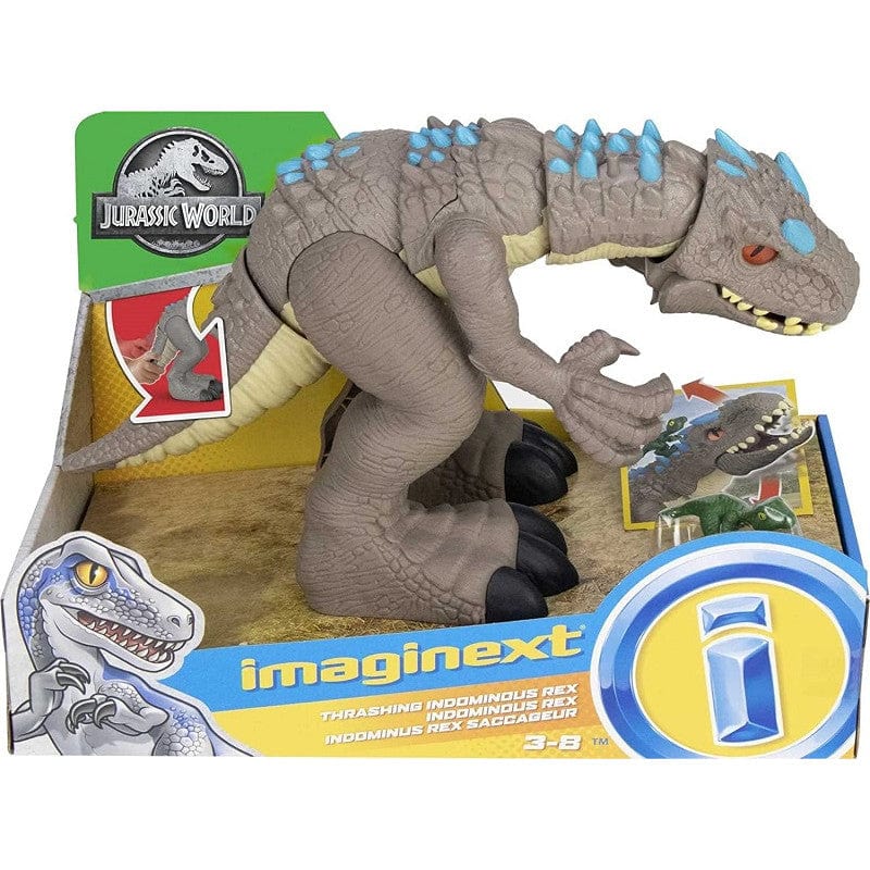 dinosauri Jurassic World Ferocissimo Indominus Rex - Imaginext Jurassic World Gigantosaurus Super Colossale, Dinosauro