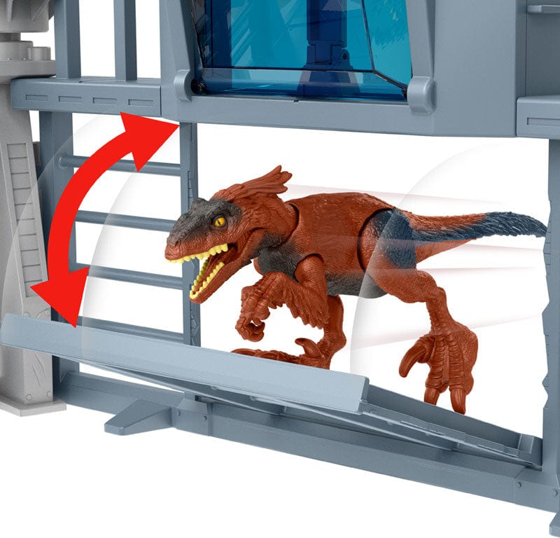 dinosauri Jurassic World playset Distruzione e Caos