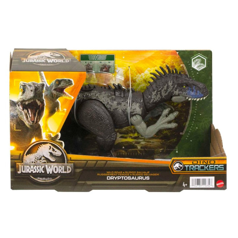 dinosauri Dinosauri Giocattolo Jurassic World Ruggito Selvaggio con Suoni Dinosauri Jurassic World, Attacco Ruggente - HDX17 - The Toys Store