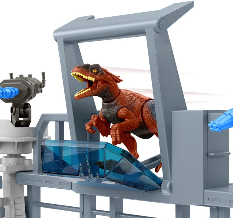 dinosauri Jurassic World playset Distruzione e Caos