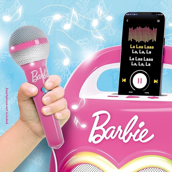 strumenti musicali Barbie Karaoke Bluetooth Party Maker - Lisciani 104475