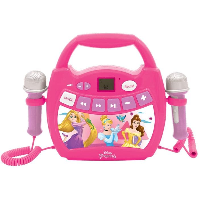 Karaoke Karaoke Principesse Disney - Lettore Digitale con 2 Microfoni connessione Bluetooth Karaoke Principesse Disney - Lettore Digitale con 2 Microfoni connessione Bluetooth