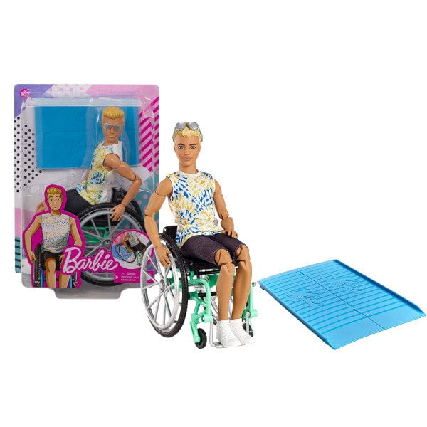 Barbie sedia a rotelle shop