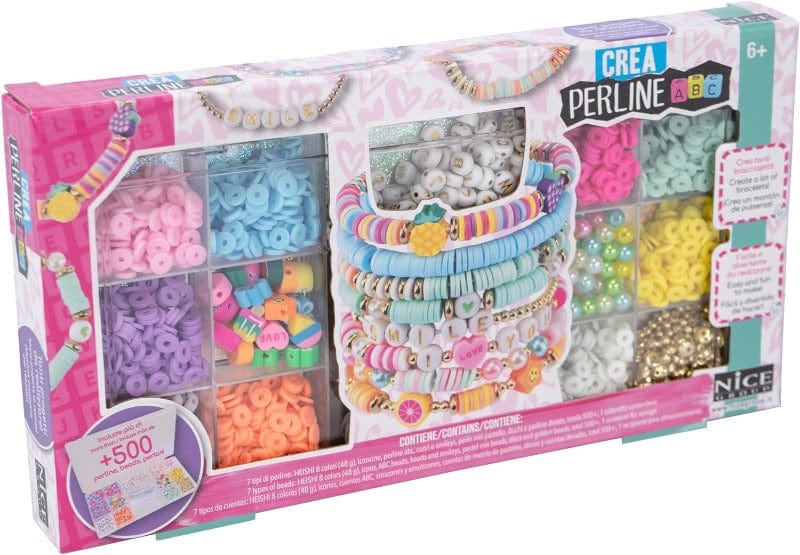 Set Maxi Crea Bracciali e Collanine con Perline ABC Nice The Toys Store