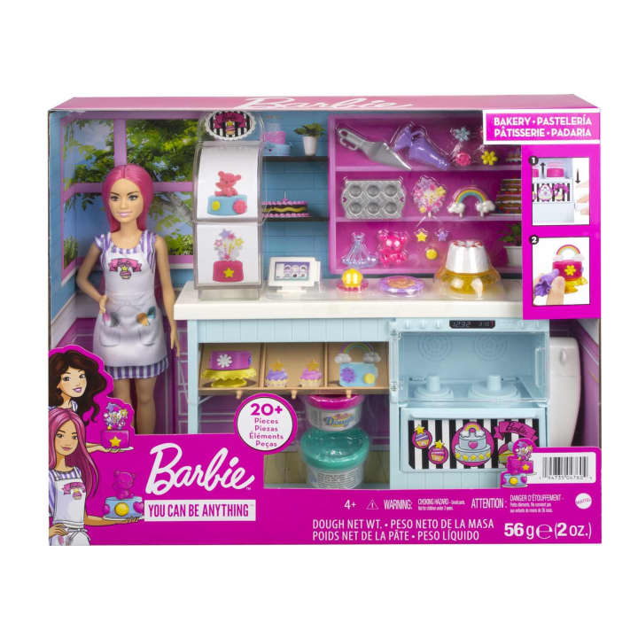 Bambole La Pasticceria di Barbie, Playset con Bambola Pasticcera e accessori
