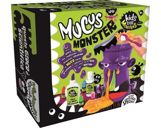 Giocattoli educativi Mucus Monster Lisciani, Laboratorio Disgustoso Mucus Monster Lisciani - The Toys Store