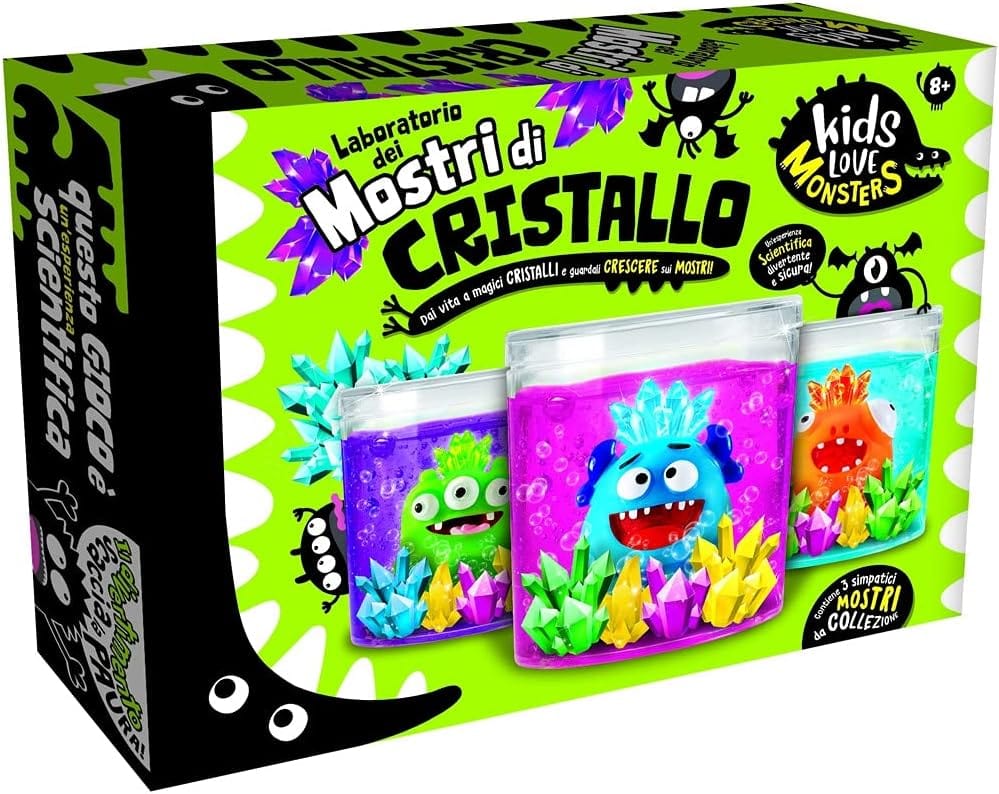 Giocattoli educativi Lisciani Giochi - Kids Love Monsters Mostri di Cristallo