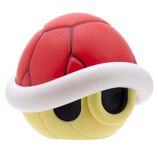 Dispositivi elettronici giocattolo Super Mario Lampada Guscio Rosso con Suono Ufficiale- Paladone Super Mario Lampada Guscio Rosso con Suono Ufficiale- Paladone