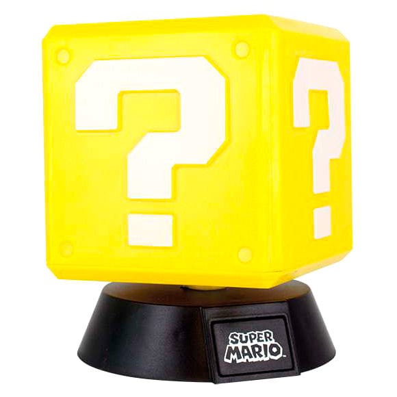 Dispositivi elettronici giocattolo Super Mario Lampada Question Block- Paladone Super Mario Lampada Question Block- Paladone