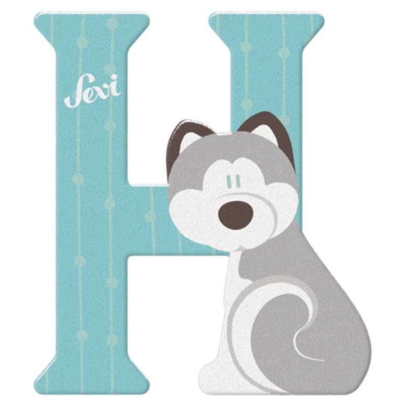 Giochi con l'alfabeto Sevi Alfabeto Animali, Lettere in Legno decorate a mano da 9,5 cm Sevi Alfabeto Clown, Lettere in Legno decorate a mano 