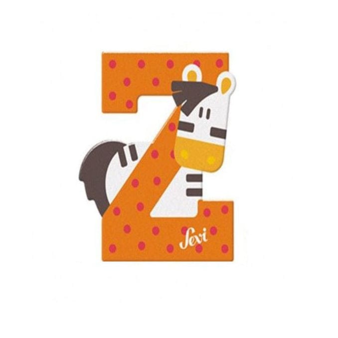 Giochi con l'alfabeto Sevi Alfabeto Animali, Lettere in Legno decorate a mano da 9,5 cm Sevi Alfabeto Clown, Lettere in Legno decorate a mano 
