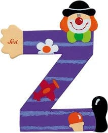 Giochi con l'alfabeto Sevi Alfabeto Clown 9,5 cm Sevi Alfabeto Clown 9,5 cm