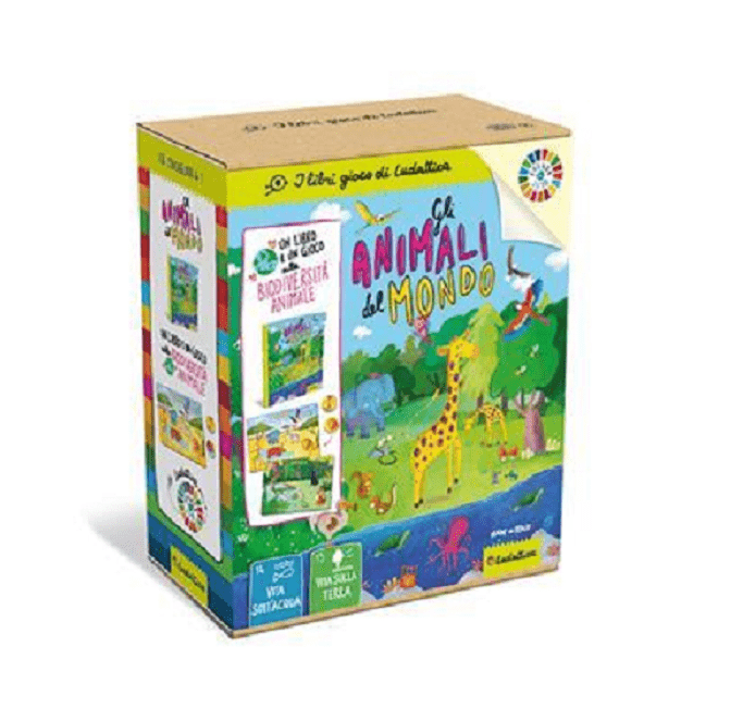 Giocattoli educativi I Libri gioco di Ludattica , Gli Animali del Mondo