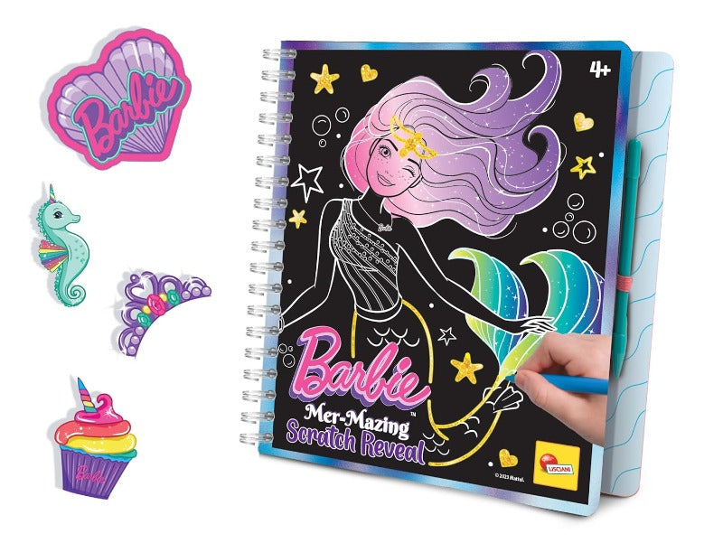 Barbie Scratch Book Lisciani Giochi